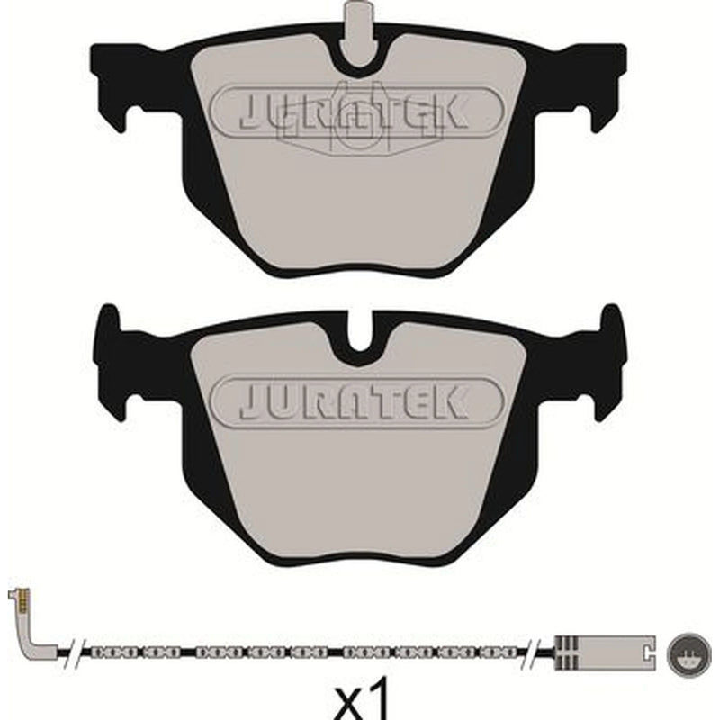 Juratek Front & Rear Pads fits BMW 3 2004-2013