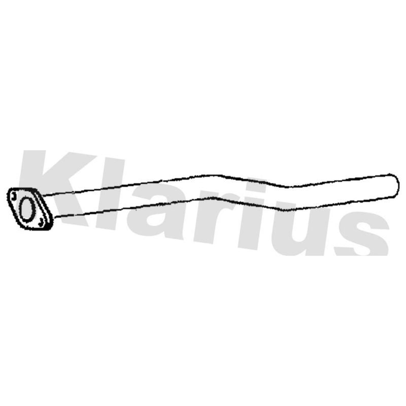 Klarius Exhaust Pipe OD fits VW Passat B6 2007-2010 1.4