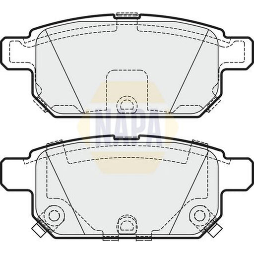 NAPA Rear Brake Pad Set NBP1554