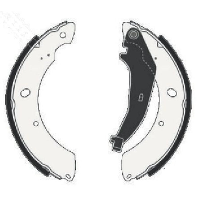 Mintex Brake Shoe Set Axle Kit fits Chrysler Pt Cruiser 2000-2010