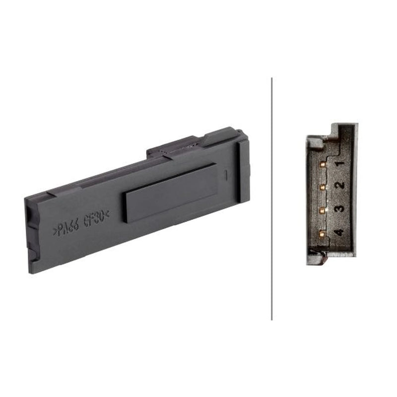 Hella Clutch Control Switch Connectors fits BMW 1 2004-2013