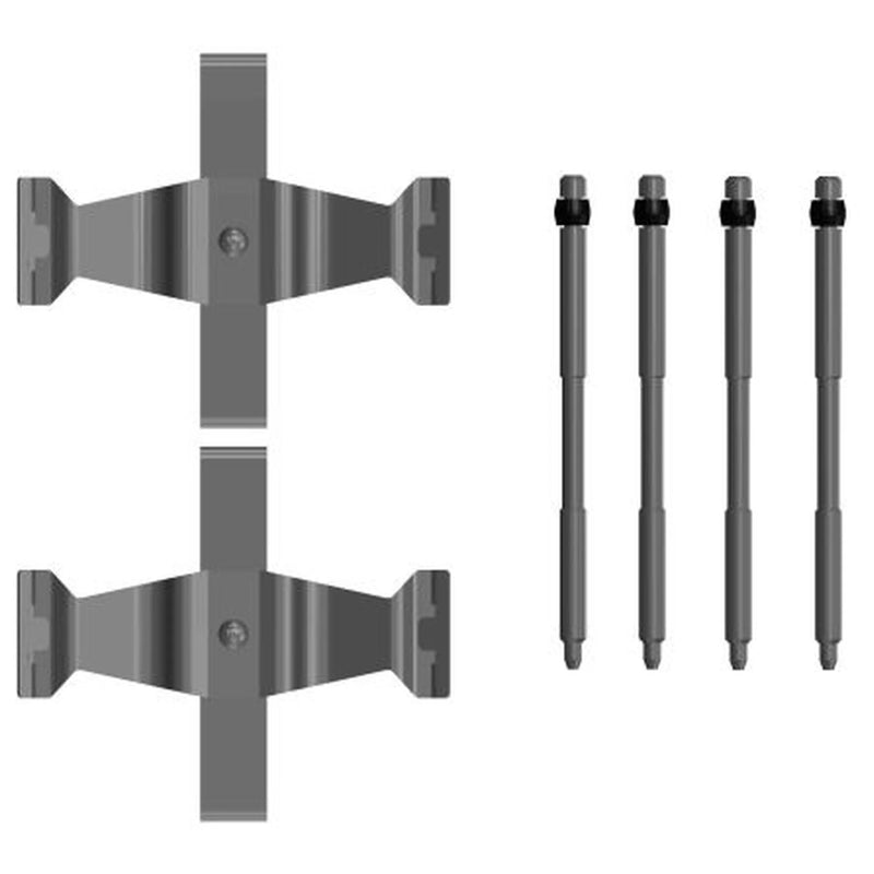 Mintex Brake Pad Accessory Fitting Kit Front fits Alpina B7 2016-2017