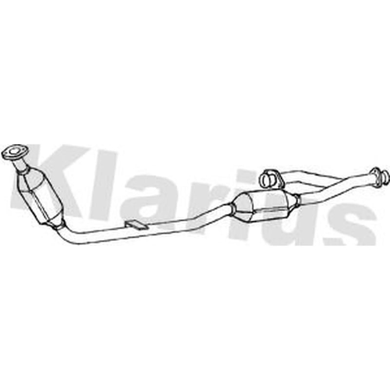 Klarius Catalyst Type Approved With Pipe fits Mercedes-Benz C-Class 2000-2008