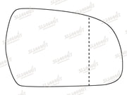 Summit Stick-On Aspheric Mirror Glass fits Audi A5 11 on RHS Summit - Bars 4 Cars
