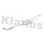 Klarius Catalyst Type Approved With Pipe fits Opel Combo Box Body 2004 on 1.7