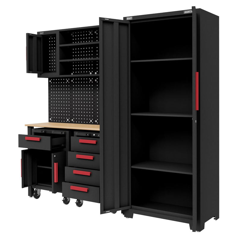 American Pro Complete Garage Storage System with 2 Mobile Trolleys APMS12OP American Pro - Dynamic Drive