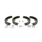 Bosch Parking Brake Shoe Set fits Mercedes-Benz S-Class 2005-2013