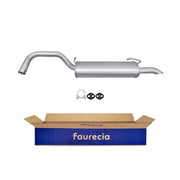 Hella End Silencer Rear fits Volvo 440 1988-1996 1.6 1.7 1.8