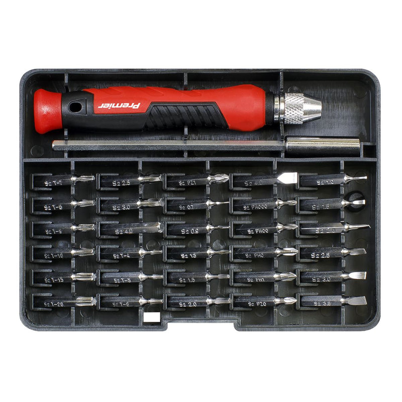 Sealey Premier Premier Precision Bit Screwdriver Set 32pc AK97328 Sealey Premier - Dynamic Drive