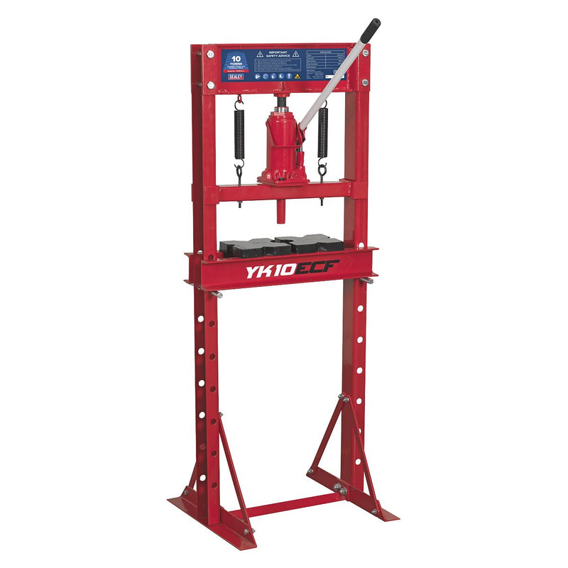Sealey Hydraulic Press 10tonne Economy Floor Type YK10ECF Sealey  - Dynamic Drive