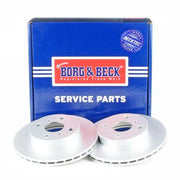 Borg & Beck 2 x Vented Front Brake Discs BBD4039-x2