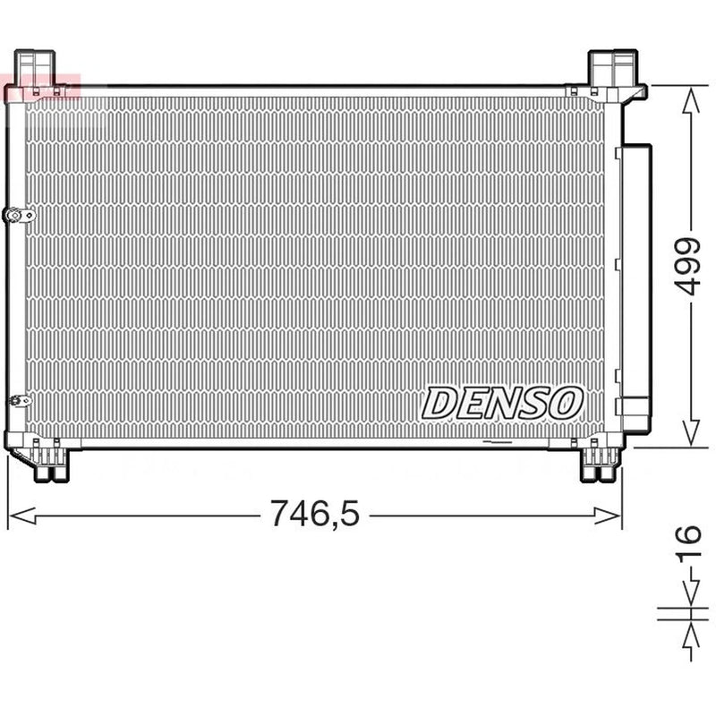 Denso Air Conditioning Condenser