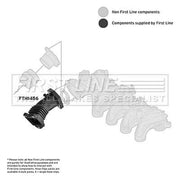 First Line Air Filter Intake Hose Plastic fits Ford C-Max 2007-2010 1.6