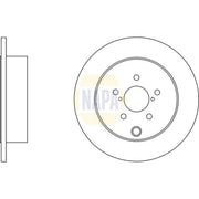 NAPA Front & Rear Brake Discs & Pads fits Subaru Forester 2013 on 2.0