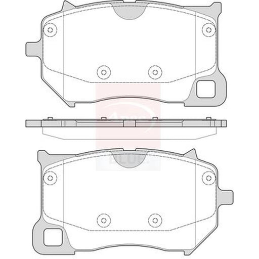 Apec Front Brake Pad Set PD3995