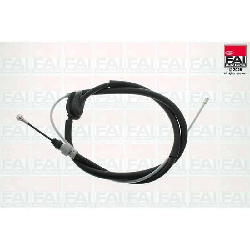 FAI Handbrake Cable Left Rear fits Audi A3 1996-2003 1.8 1.9