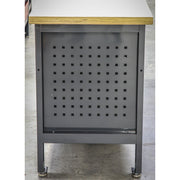 Sealey Workstation with 2 Drawers 2 Cupboards & Open Storage AP1905A Sealey - Dynamic Drive