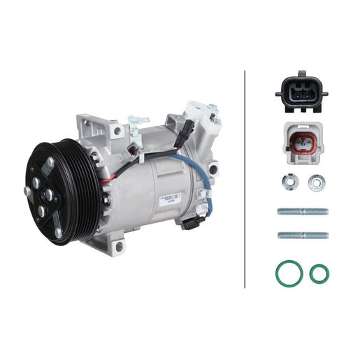 Hella Air Conditioning Compressor fits Renault Arkana I 2020-2021 1.3