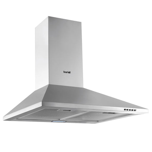 Baridi Cooker Hood with Carbon Filters 60cm - Stainless Steel DH126 Baridi - Dynamic Drive