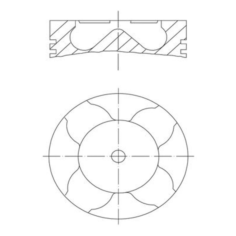 Mahle Piston Cylinder Bore = 128mm