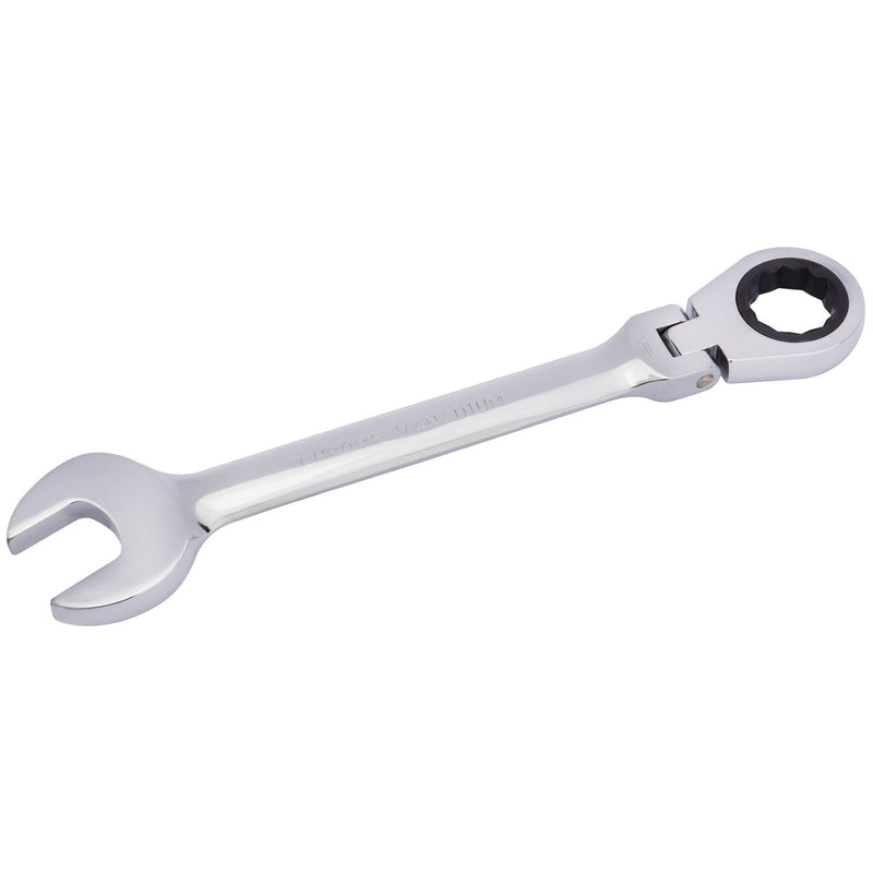 Draper HI-TORQ Metric Flexible Head Ratcheting Combination Spanner, 25mm Draper - Dynamic Drive