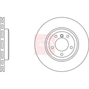 Apec 2 x Vented Front Brake Discs DSK2181-x2