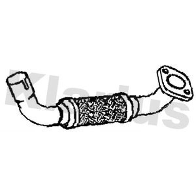 Klarius Exhaust Pipe OD fits Ford C-Max II 2015-2019 1.5