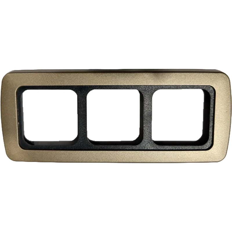 CBE 3 Way Flatline Switch Nickel Finish Support Frame