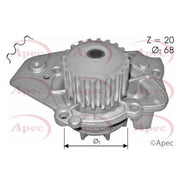 Apec Engine Cooling Water Pump fits Citroën Berlingo First 1996-2003 1.9