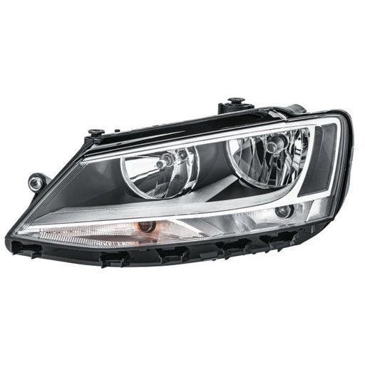 Hella Headlight Headlamp H7/H7 Left fits VW Jetta IV 2010-2018
