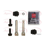 Apec Brake Caliper Guide Sleeve Kit Rear Left fits Lexus Gs 2012-2018