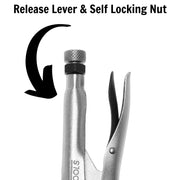 Teng Tools Curved Jaw Power Grip Plier 235mm Teng Tools - Dynamic Drive