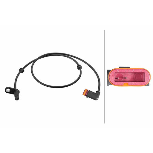 Hella ABS Wheel Speed Sensor Rear fits Mercedes-Benz E-Class 2009-2016