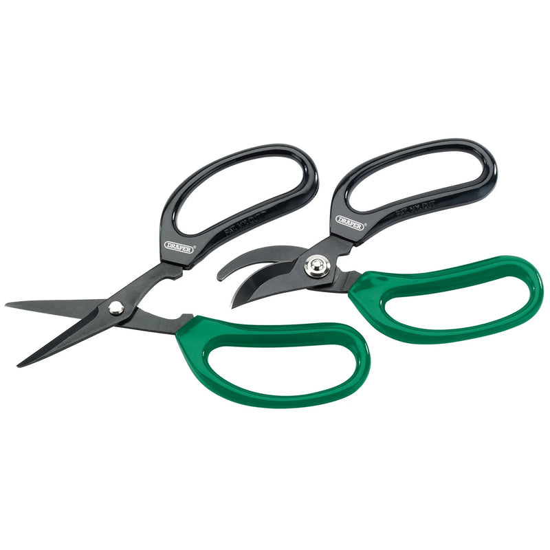 Draper Soft Grip Garden Scissor Set (2 Piece) - GS/TP2 - image 1