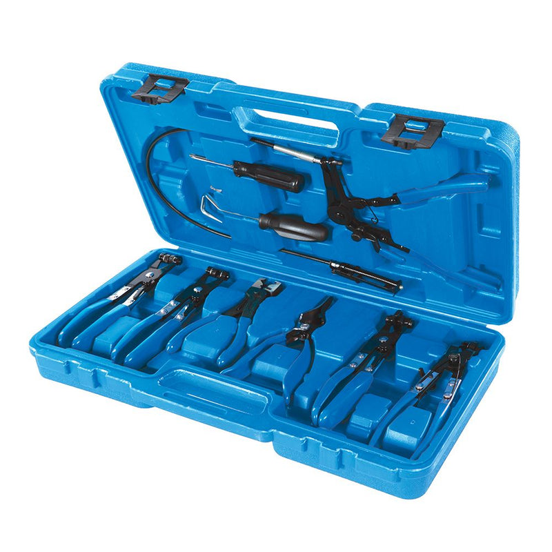 Silverline Hose Clip Removal Tool Set 9pce 18 - 54mm 984748 Silverline  - Dynamic Drive