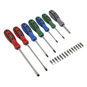 Sealey Screwdriver Set 21pc with Storage Case S0923 Siegen by Sealey - Dynamic Drive