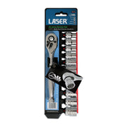 Laser Alldrive Socket Set 3/8"D 12pc 4111 Laser - Dynamic Drive