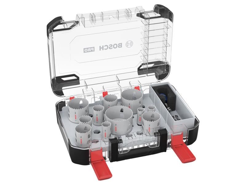 Bosch Powertool Accessories PRO Multi Material PC Plus Hole Saw Set, 14 Piece Bosch Powertool Accessories - Town Tools