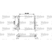 Valeo Engine Radiator 730633