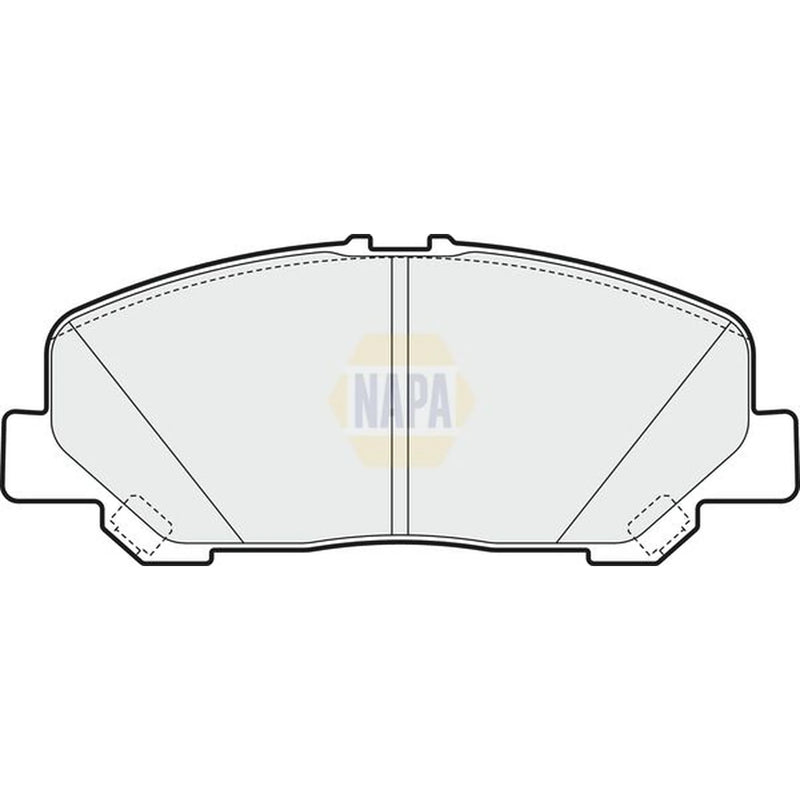 NAPA Front Brake Pad Set fits Toyota Alphard / Vellfire 2008-2015 2.4 3.5