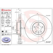 Brembo Front & Rear Brake Discs & Pads fits Land Rover Range Rover Sport I