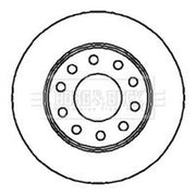 Borg & Beck Front & Rear Brake Discs & Pads fits Audi A4 B6 2000-2005