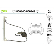 Valeo Electric Window Regulator Lifter Left Front 850140