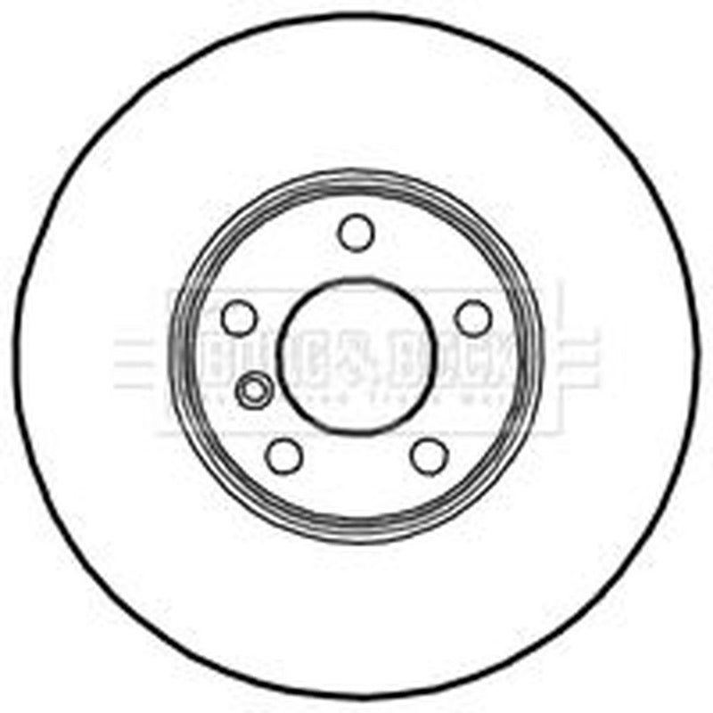 Borg & Beck Front Vented & Rear Vented Brake Discs & Pads fits BMW X5 2013-2018