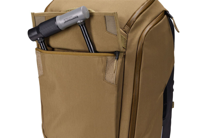 Thule Paramount hybrid bike pannier and backpack 26L tan beige Thule - Bars 4 Cars
