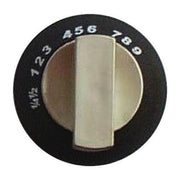 Thetford Hob-Grill Knob Black & Chrome SPCC0590.CR for Enigma Cookers - Stylish Thetford - Dynamic Drive