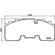 DON Brake Pad Set