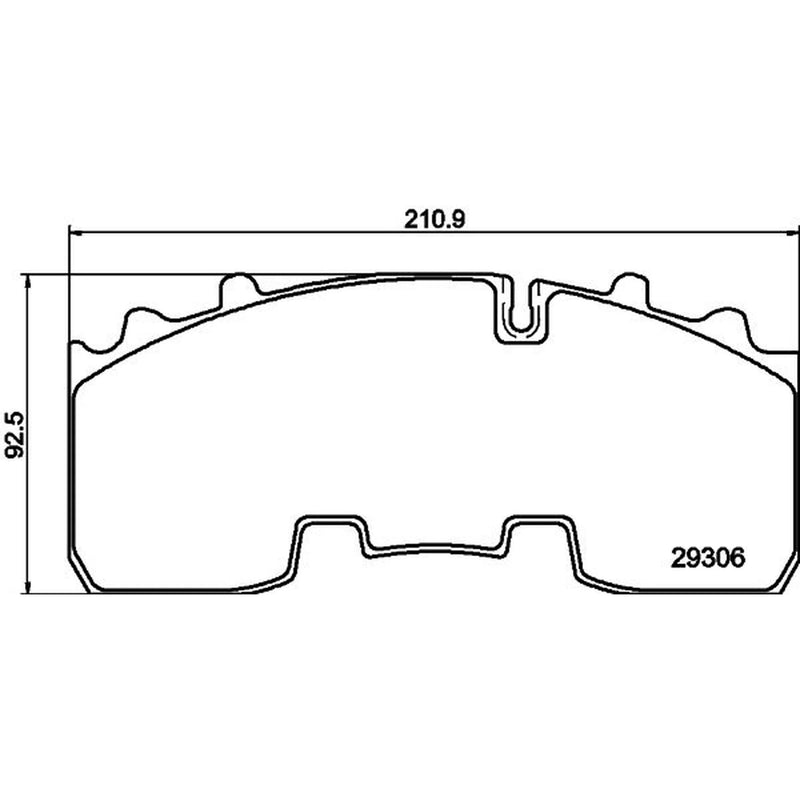 DON Brake Pad Set