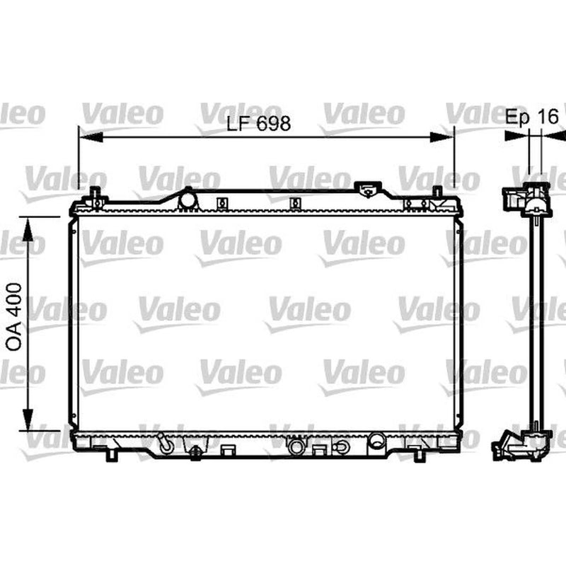Valeo Engine Radiator 734478