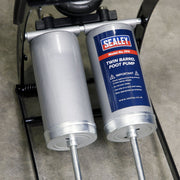 Sealey Foot Pump Twin Barrel FP4 Sealey - Dynamic Drive